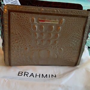 Brahmin Carrie Crossbody Provence rose gold